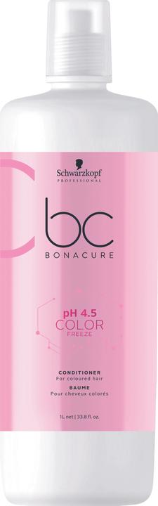 Actual product image Schwarzkopf Professional BC p H 4.5 Color Freeze Conditioner - (1000 ml)