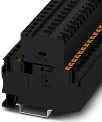 Produktbild Phoenix Contact PT 6-HESI (6,3X32) 3211870 Sicherungsdurchführungsklemme 0.50 mm² 6 mm² Schwarz 50 St.