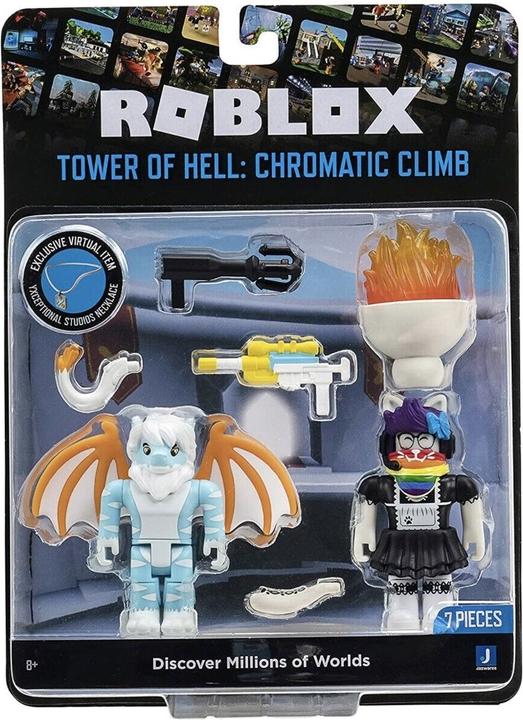 Actual product image Roblox Game 2-Pack Asst. - Tower Of Hell Chromatic Climb