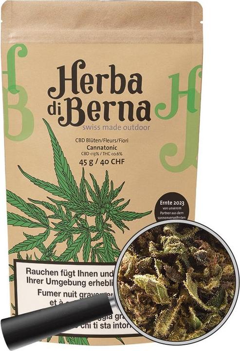 Immagine prodotto Herba di Berna Cannatonic Outdoor in edizione limitata (45 g, Esterno)