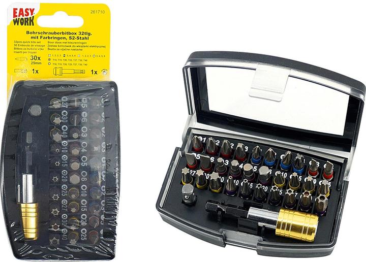 Produktbild Easy Work Profi-Bits mit Farbringen (Kreuz sonstige)