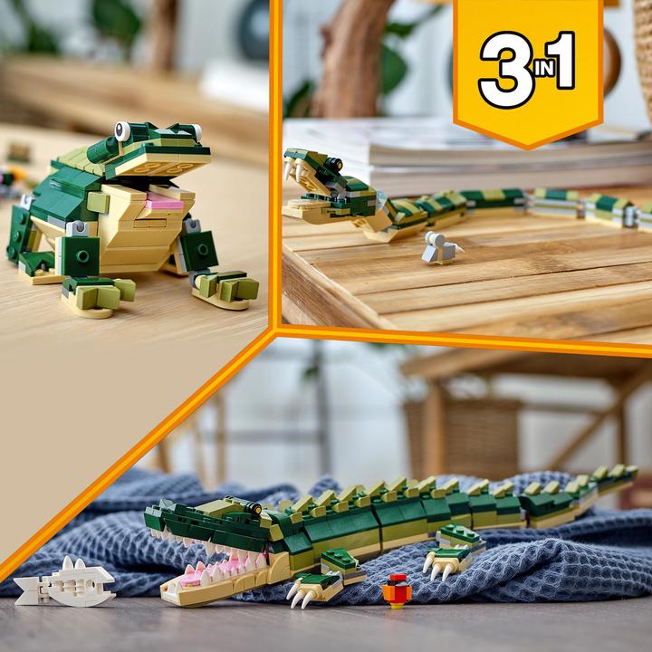 Produktbild LEGO Krokodil (31121, LEGO Creator 3-in-1)