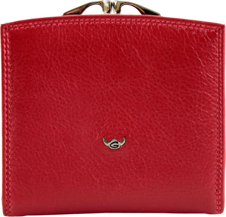 Actual product image Golden Head Polo wallet RFID leather 10 cm