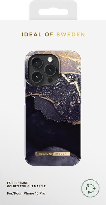 Actual product image iDeal Of Sweden Golden Twilight Marble (Apple iPhone 15 Pro)