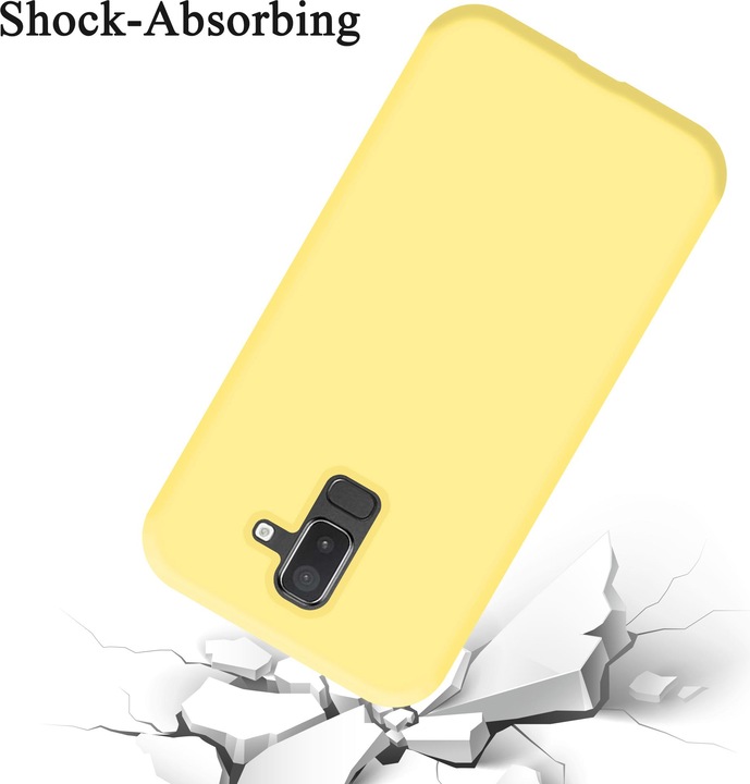 Produktbild Cadorabo TPU Liquid Silicone Case Cover (Samsung Galaxy J8 (2018))