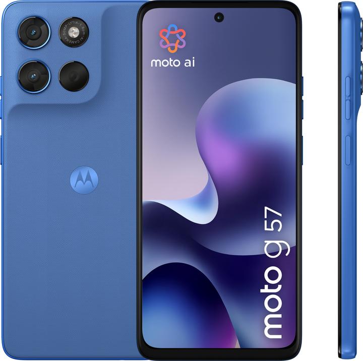 Produktbild Motorola moto g57 (256 GB, PANTONE Regatta, 6.72", Dual SIM, 5G)