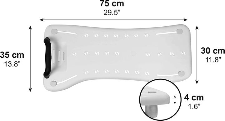 Immagine prodotto Pepe Mobility Sedile da bagno Senior (75 cm) (110 kg)