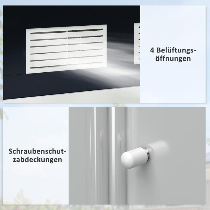 Produktbild Outsunny Gartenschuppen
