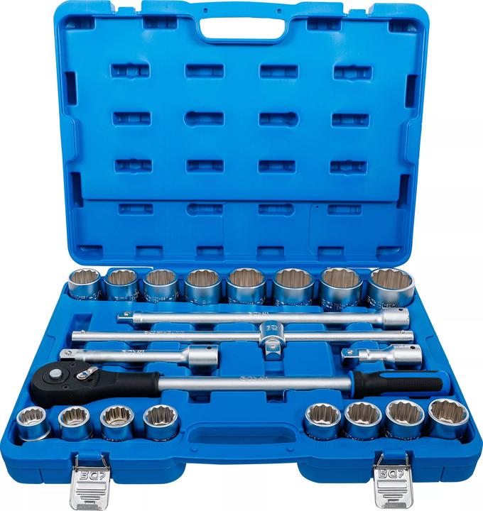 Actual product image BGS Socket Set 20 mm (3/4") Inch Sizes 21 pcs.