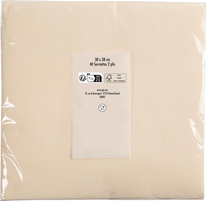 Image du produit PROnappe Dinner-Servietten (40 pcs, 38 x 38 cm)