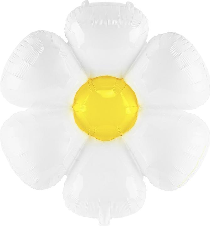 Partydeco Pallone in alluminio - Marguerite (1x)