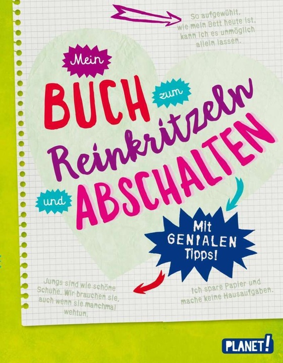 Produktbild Mein Buch zum Reinkritzeln und Abschalten mit genialen Tipps (Deutsch, Bettina Domzalski, Hahn & Hucke, 2018)