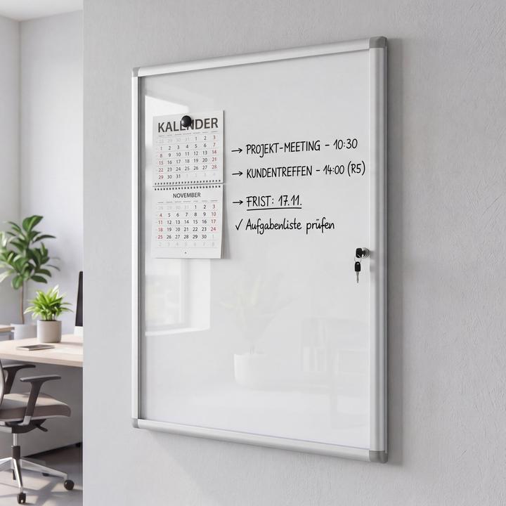 Produktbild MCW Q51-G (Magnettafel, Pinnwand, Whiteboard, 68 x 95 cm)