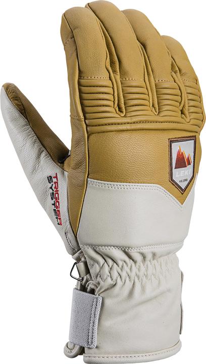 Produktbild Leki Rubic 3D Handschuhe weiss braun (9)