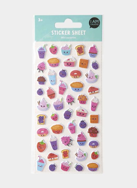 Immagine prodotto I Am Creative Mini-Sticker Puffy Smoothie, 9 x 21 cm (1 Adesivo)