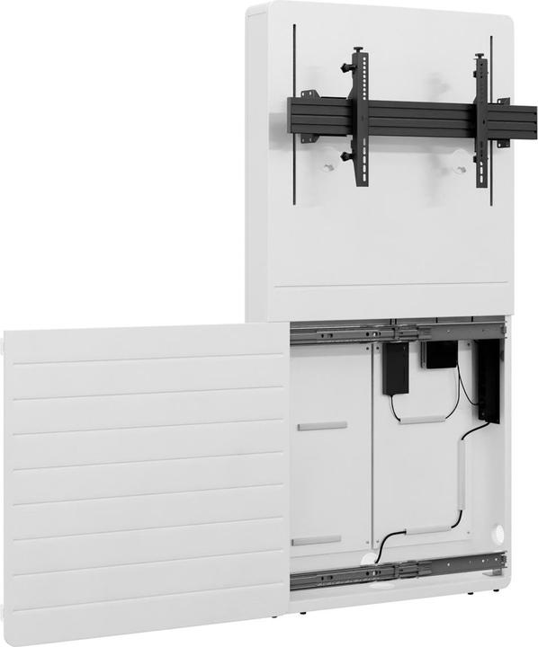 Image du produit Hagor Meubles pour supports 900x600mm blanc/blanc 120kg/75-98"/monté au sol/mur/lifté (Mur, 98", 100 kg)