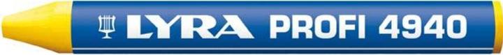 Lyra Oliekridt 4940 gul 9,5x90mm pk á 12stk (12x)