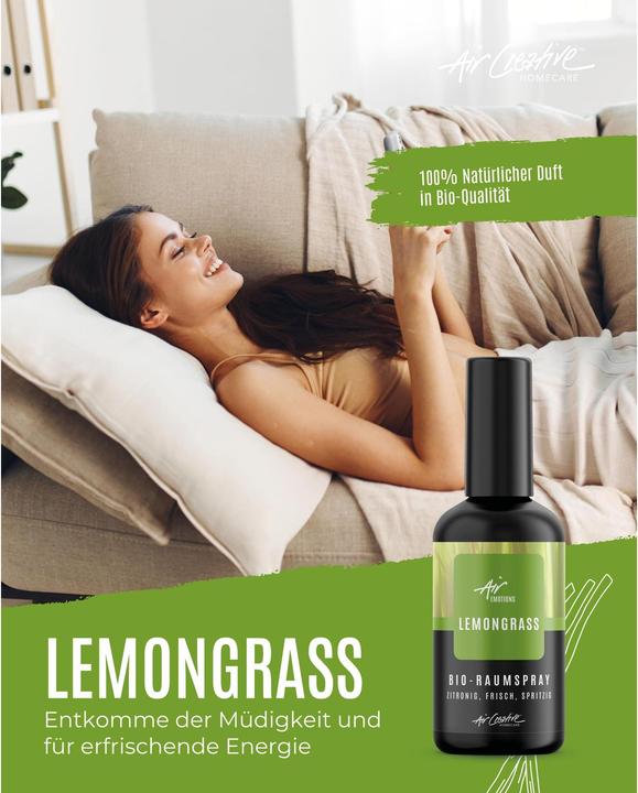 Produktbild AirCreative Bio-Raumspray "Lemongrass BIO"