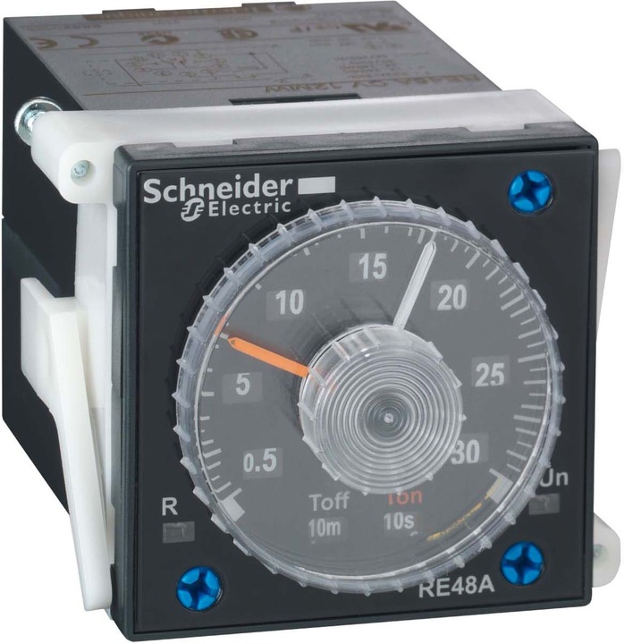 Actual product image Schneider Electric 2 function time relay 0.02s-300h 24-240V
