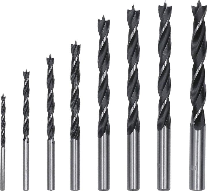 Produktbild Bosch Professional Zubehör PRO Wood Holzspiralbohrer-Set. 8-tlg. (5 mm, 6 mm, 7 mm, 8 mm, 9 mm, 10 mm, 3 mm, 4 mm)