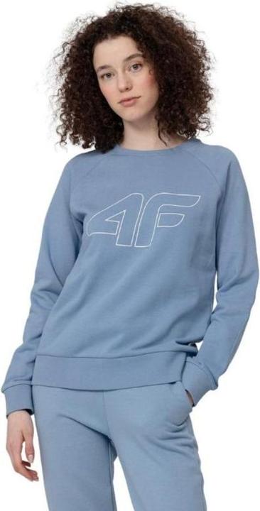 Produktbild 4F Bluza damska niebieska H4Z22 BLD350 32S XL (XL)