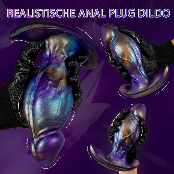 Produktbild FoxRose Analplug Dildo mit T-Basis