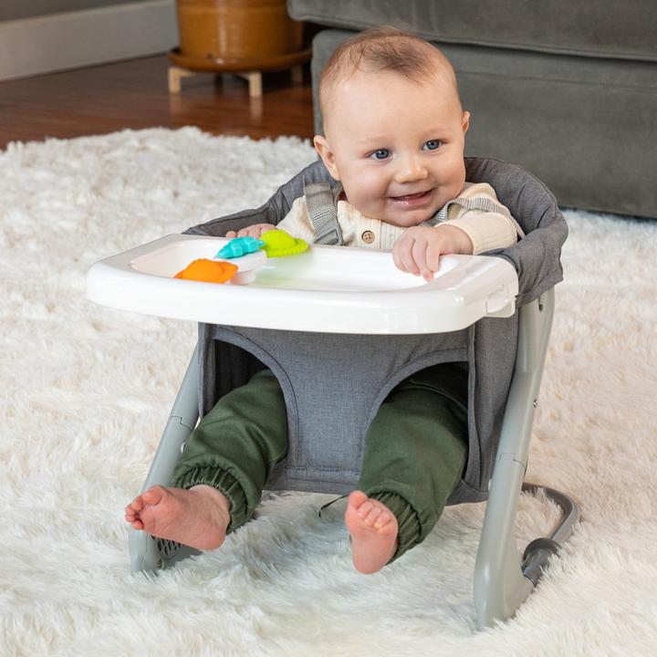 Actual product image Infantino Spinner-Badespielzeug aus Silikon mit Saugnapf, ab 6 Monate, Mehrfarbig, 3er-Set