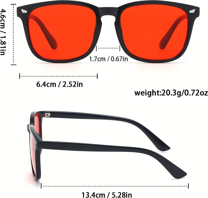 Produktbild PhoneLook Blaulichtfilterbrille mit roten Gläsern