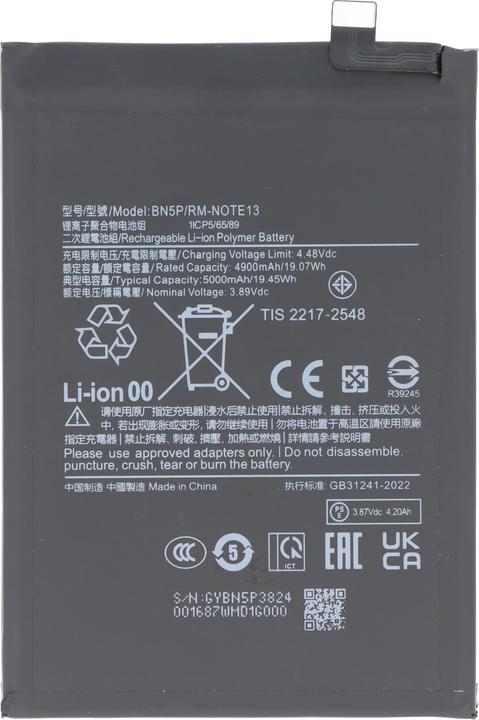 Produktbild AccuCell Akku Xiaomi Redmi Note 13