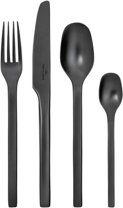 Actual product image Villeroy & Boch Table Service with Cutlery Manufacture Rock (24 Piece)