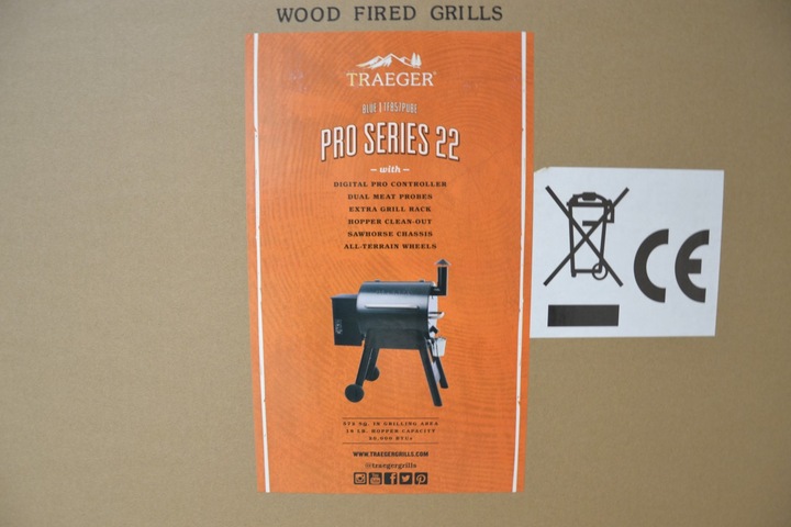 Actual product image Traeger Per 22