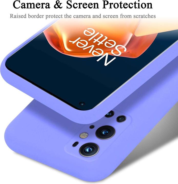 Image du produit Cadorabo Coque pour OnePlus 9 PRO TPU Liquid Silicone Case (Realme 9 Pro+)