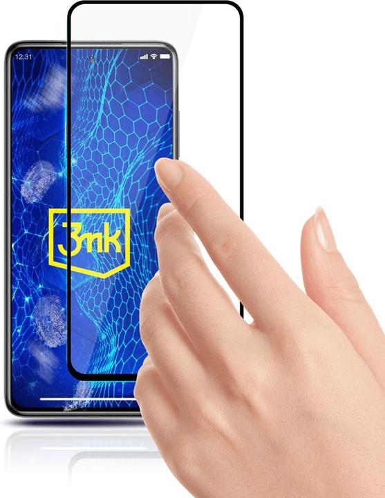 Produktbild 3MK HardGlass Max Lite for Xiaomi POCO X3 black frame (1 Stk., Xiaomi Poco X3)