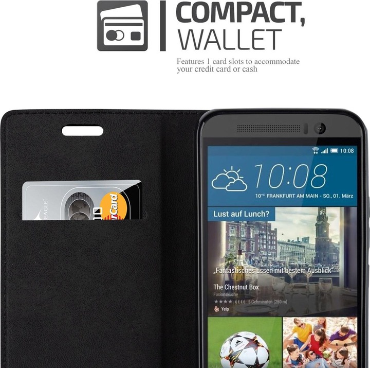 Immagine prodotto Cadorabo Libro Custodia magnetica invisibile per HTC ONE M9 (HTC One M9)