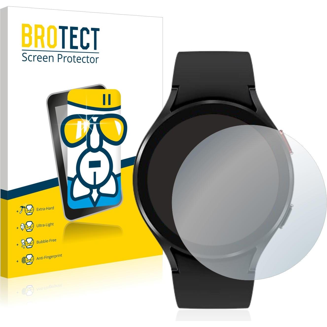 BROTECT AirGlass Panzerglasfolie, Smartwatch Schutzfolie, Transparent