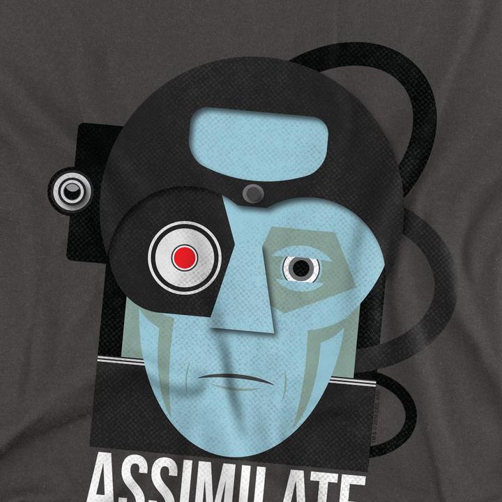 Produktbild Assimilate or Die TShirt (L)