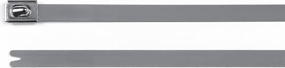 Produktbild HellermannTyton Hellermann Tyton MBT33H Kabelbinder Edelstahl (Metallkabelbinder, 838 mm, 1 Stk.)