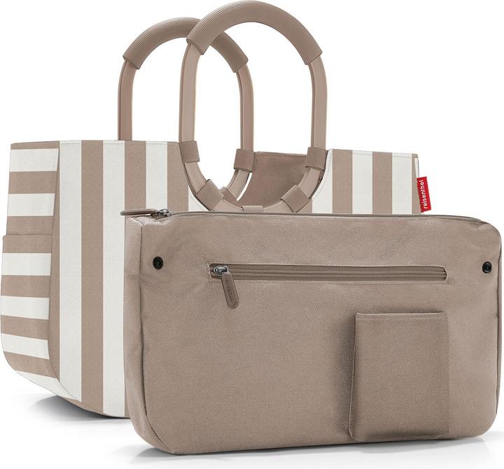 Produktbild reisenthel Einkaufskorb Loopshopper M Summerstripes Coffee