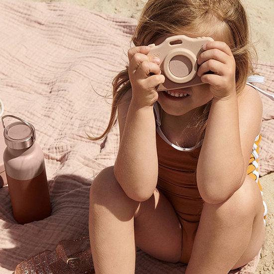 Actual product image Liewood Teething ring, camera, sea creature rose mix (0 Months)