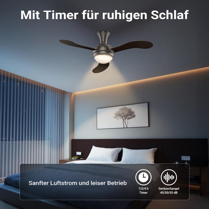 Actual product image Wiltec Ceiling fan (55 dB)