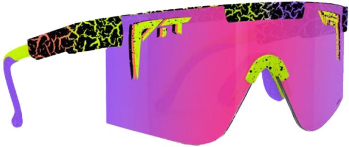 Image du produit Pit Viper The Electroshock Original Regular - HDPV Polarized (Blanc, ElectroShock, rose-violet-jaune)
