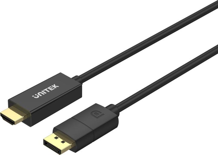 Image du produit Unitek Câble DisplayPort - HDMI 1.8m czarny (V1608A) (1.80 m)