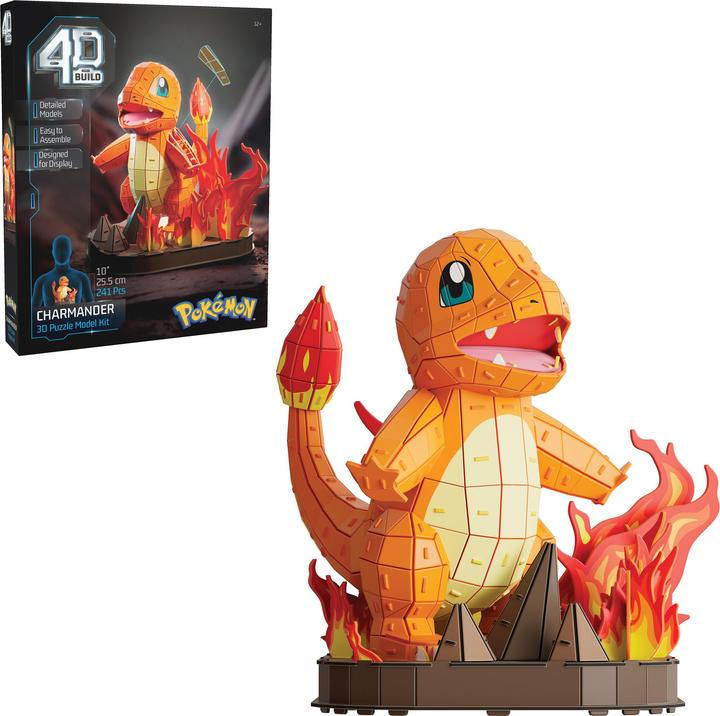 Immagine prodotto 4D Puzzle Pokémon Glumanda (241 pezzi)