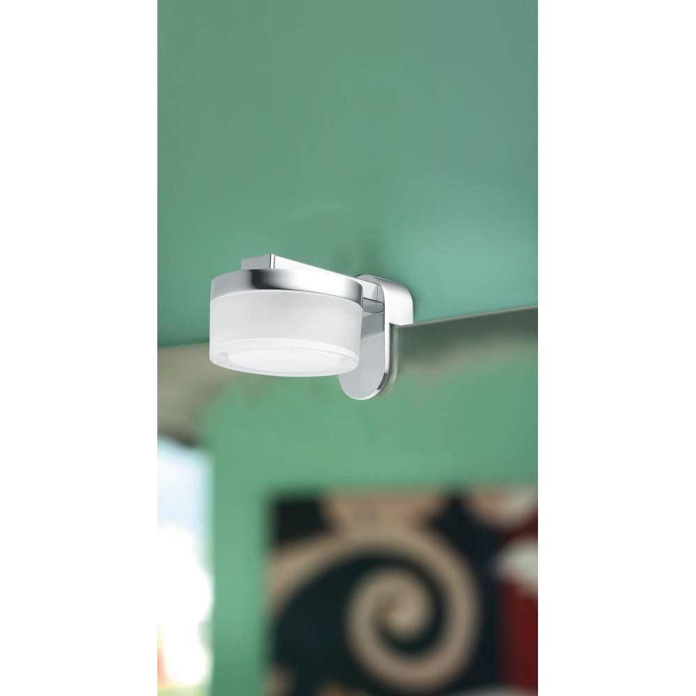 Thumbnail - EGLO, Wandleuchte + Deckenleuchte, 97842 ROMENDO LED Wand-/Deckenleuchte 4,5W Spiegelleuchte Badlampe Chrom Satiniert Wa...