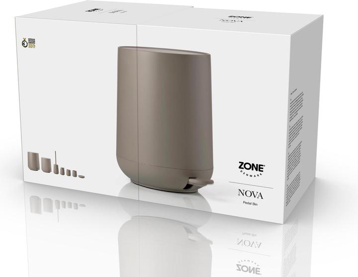 Actual product image F&R Pedal Bin Nova Taupe 5L (5 l)