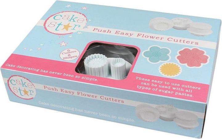 Produktbild Cake Star Ausstecher Set Blumen 6 Stück