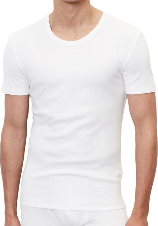 Produktbild Marc O'Polo 2er Pack Iconic Rib Organic Cotton Unterhemd / Shirt Langarm (S)