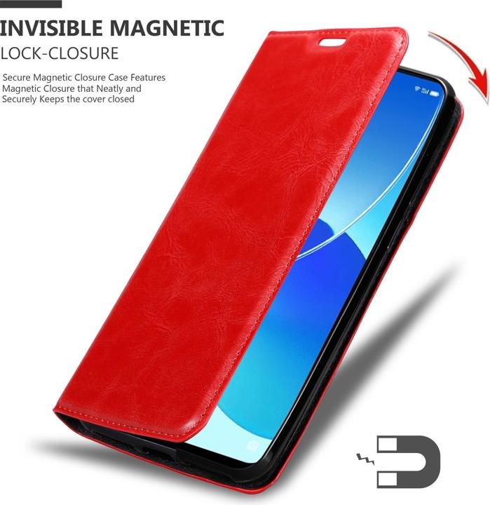 Productafbeelding Cadorabo Boek Invis. Magnetisch deksel (Oppo Reno 6 5G)