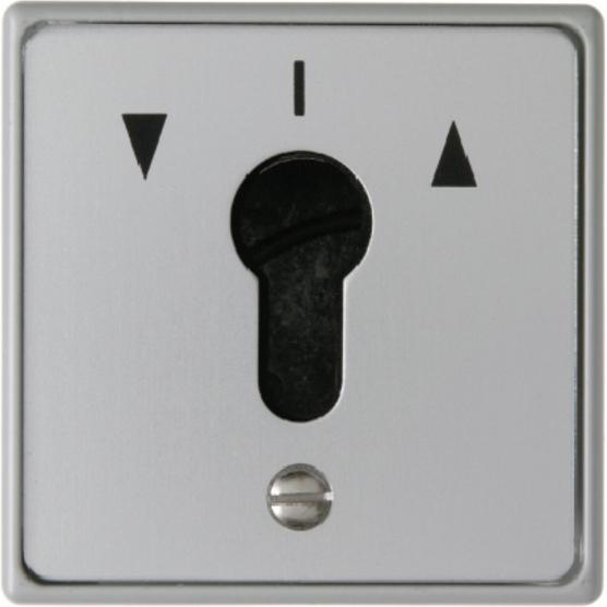 Berker, Lichtschalter + Storenschalter, Schlüsselschalter 1p. UP 4449