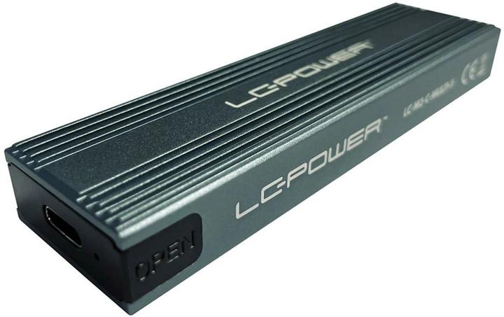 Produktbild LC-Power M.2 LC-M2-C-MULTI-3 USB3.2 M.2-SSD-Gehäuse (NVMe & SATA)